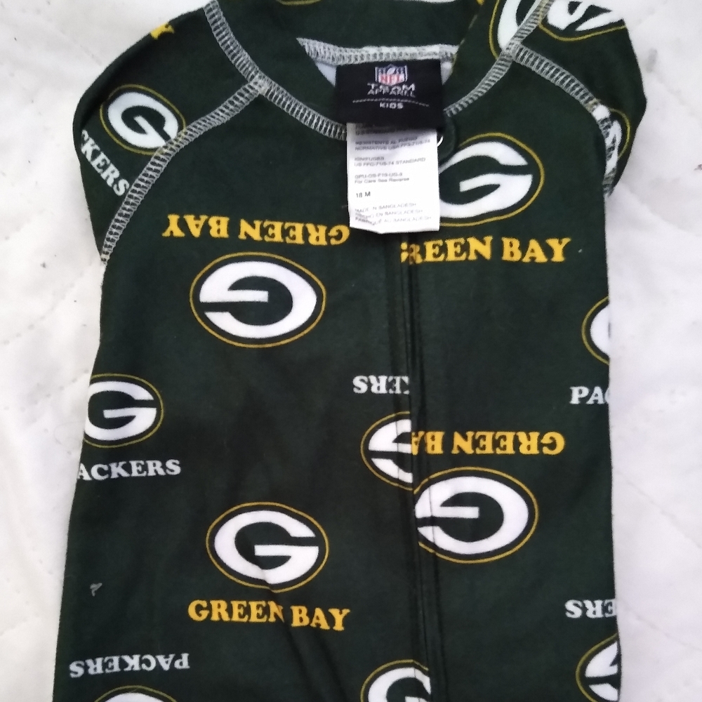 NFL Authentic 18 month zip up Green Bay